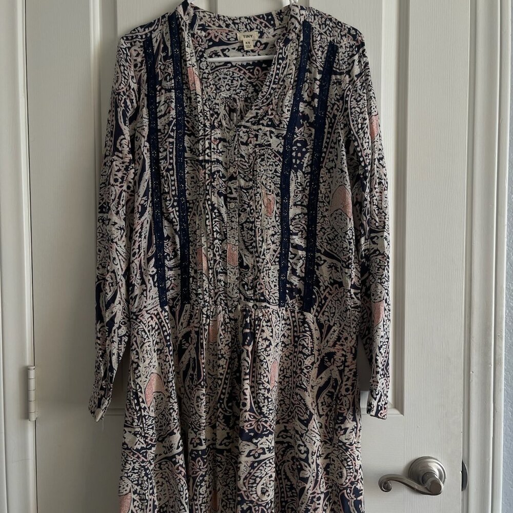 TINY Paisley Print Dress